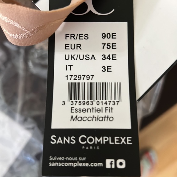 Sans Complexe Bra size 34E(DD) - Picture 5 of 5
